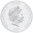 Niue island  Luke Skywalker - Star Wars™ - 2 Dollars colour 2017 BE ( belle épreuve)