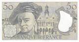 France  50 Francs - Quentin de la Tour - 1989 - Serial U.56 XF