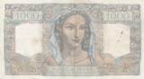 France 1948 1000 Francs Minerva and Hercules - 05-05-1948 - Serial A.407 VF
