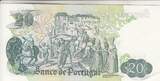 Portugal 1971 20 Escudos - Garcia de Orta - 27-07-1971 - Serial KX XF