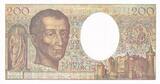 France  200 Francs - Montesquieu - 1992 - Serial A.101 - 898860 UNC