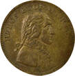 France 1 token French Directory, Bonaparte - Brass Token - 1796 Nuremberg VF