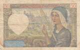 France 1941 50 Francs Jacques Coeur - 11-09-1941 - Serial L.116 FF