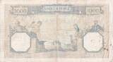 France 1936 1000 Francs Ceres and Mercury - 17-09-1936 - Serial O.2590 FF