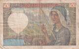 France 1940 50 Francs Jacques Coeur - 05-09-1940 - Serial Z.13 FF+