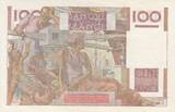 France 1953 100 Francs - Young Farmer - 01-10-1953 - Serial K.561 XF+