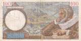 France 1940 100 Francs Sully - 26-09-1940 - Serial E.15001 VF