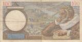 France 1940 100 Francs Sully - 19-12-1940 - Serial W.17262 VF