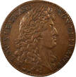 France 1 token Royal Treasure, Louis XIV - Copper Token - 1683 Nuremberg FF+