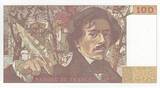 France  100 Francs - Delacroix - 1983 - Serial W.64 UNC