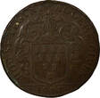 France 1 token Mayors of Nantes, Guillaume de Lisle - Copper Token -1687 FF+