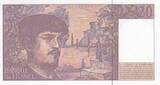 France  20 Francs - Debussy - 1997 - Serial A.050 - Small number UNC