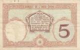 New Hebrides 1941 5 francs - Walhain surcharged free france - Serial J.67 - 1941 FF+