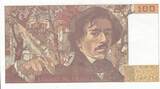 France  100 Francs - Delacroix - 1986 - Serial W.115 UNC