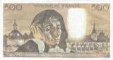 France 1979 500 francs - Pascal - 07-06-1979 - Serial P.98 XF