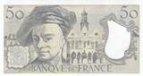 France  50 Francs - Quentin de la Tour - 1992 - Serial R.71 AU
