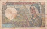 France 1940 50 Francs Jacques Coeur - 05-09-1940 - Serial S.13 FF