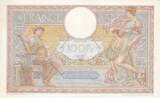 France 1937 100 Francs Luc Olivier Merson - 25-03-1937 - Serial G.53554 VF