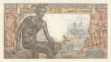 France 1943 1000 Francs - Demeter - 29-04-1943 - Serial E.5060 UNC