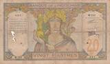 French Indo-China  20 Piastres - Ruins of Angkor - 1928 - Serial W.157 B