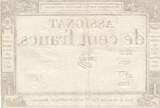 France  100 Francs - 18 Nivose An III - (07.01.1795) - Sign. Perrin - Serial 1692 VF
