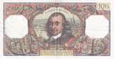 France 1977 100 Francs - Corneille -01-09-1977 - Serial O.1097 VF