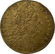 Jeton France 1 token Brass Louis XIV 1698 ? TB+/TTB