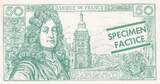 France  50 Francs - Racine - School note - Serial X.0 XF+