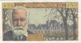 France 1963 5 NF - Victor Hugo - 07-02-1963 - Serial K.102 UNC