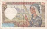 France 1941 50 Francs Jacques Coeur - 15-05-1941 - Serial A.82 VF