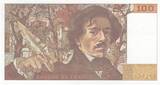 France  100 Francs - Delacroix - 1987 - Serial B.124 UNC