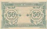 France 50 centimes 50 Cents - Chamber of Commerce - Dunkerque - 1918 - Serial 1.016 VF