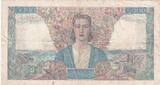 1945 5000 Francs France and colonies - 11-05-1945 - Serial G.579 FF+