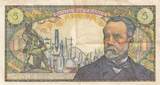 France 1970 5 Francs Pasteur - 08-01-1970 - Serial C.116 VF