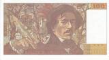France  100 Francs - Delacroix - 1995 - Serial H.292 UNC