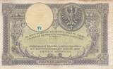 Poland 1919 500 Zlotych - T. Kosciuszko - Crowned Eagle - 28-02-1919 - Serial S.A.2954094 VF