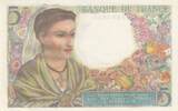France 1943 5 Francs - Shepherd - 25-11-1943 - Serial A.90 UNC
