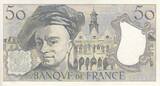 France  50 Francs - Quentin de la Tour - 1984 - Serial K.37 - Faute UNC