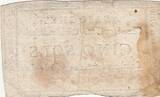 France 5 sols 40 sols - Orne - Basoches - Chez Dauplay - 1792 VF
