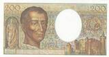 France  200 Francs - Montesquieu - 1981 - Serial U.003 UNC
