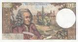 France 1973 10 Francs - Voltaire - 05-04-1973 - Serial V.879 AU