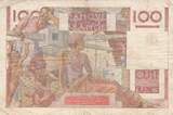 France 1946 100 Francs - Young farmer - 31-05-1946 - Serial L.54 FF+