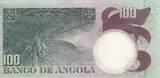 Angola 1973 100 Escudos - L. de Camoes - Plant - 10-06-1973 - Serial AA UNC