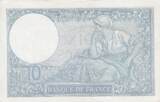 France 1941 10 Francs - Minerva - 02-01-1941 - Serial Y.82932 XF