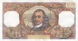 France 1967 100 Francs Corneille - 05-10-1967 Serial Y.266 XF+