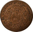France 1 token Mayors of Nantes, François Moricaud - Copper Token - 1738 XF