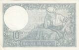 France 1936 10 Francs - Minerva - 17-12-1936 - Serial S.67730 XF+