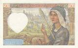 France 1941 50 Francs - Jacques Coeur - 13-03-1941 - Serial S.42 UNC