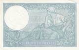 France 1939 10 Francs - Minerva - 19-10-1939 - Serial P.74963 XF+