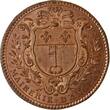France 1 token Mayors of Angers, François Charles Pays Du Vau - Copper Token - 1751 FDC